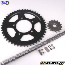 Reinforced O-ring chain kit XNUMXxXNUMXxXNUMX Suzuki GSF  XNUMX Bandit (XNUMX - XNUMX), XNUMX Bandit (XNUMX - XNUMX) Afam  gray