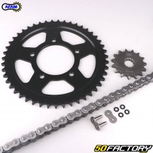 Reinforced O-ring chain kit XNUMXxXNUMXxXNUMX Suzuki GSF  XNUMX Bandit (XNUMX - XNUMX) Afam  gray