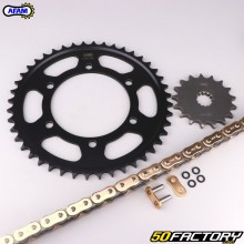 Hyper reinforced chain kit with O-rings XNUMXxXNUMXxXNUMX Suzuki  GSX-S XNUMX (XNUMX - XNUMX) Afam or