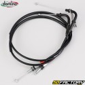 Quick draw with gas cables Yamaha  RXNUMX (XNUMX - XNUMX) Domino  1000 gold