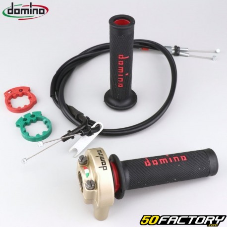 Quick draw with gas cables Yamaha  TM-XNUMX (XNUMX - XNUMX) Domino  1000 gold