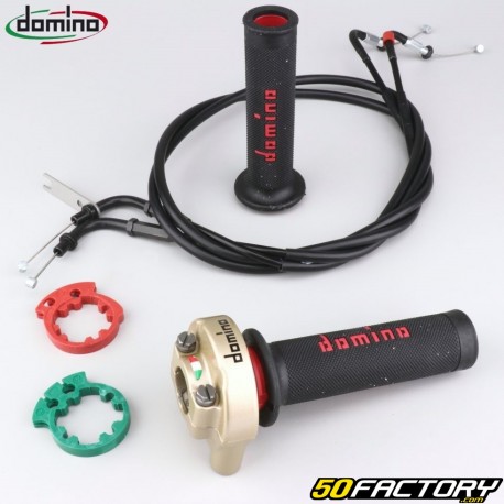 Quick draw with gas cables Yamaha TM-09 (2014 - 2020) Domino 1000 gold