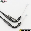 Quick draw with gas cables Yamaha  RXNUMX (XNUMX - XNUMX) Domino  1000 gold