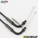 Quick release with throttle cables Kawasaki Ninja 300 (2013 - 2017) Domino 1000 gold