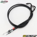 Quick release with throttle cables Kawasaki Ninja XNUMX (since XNUMX) Domino  1000 gold