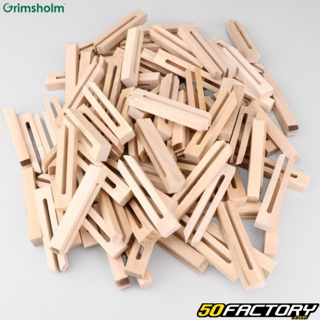 Holzbefestigungsstäbe für Grimsholm-Mähroboterkabel (100er-Pack)