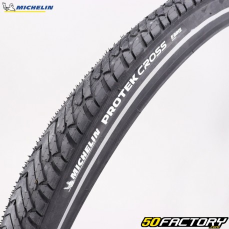 Pneu vélo 700x47C (47-622) Michelin Protek Cross liserets réfléchissants