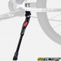 Bicycle side stand 20 to 28 inch aluminum adjustable gray