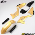 Kit plastiques complet Honda CRF 250 R, RX (depuis 2022), 450 (depuis 2021) UFO gold