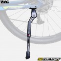 Béquille latérale vélo 26 à 29 pouces alu réglable Wag Bike noire (entraxe 40 mm)