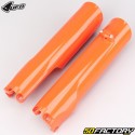 Kit plastiques complet KTM EXC, EXC-F 250, 300, 350, 450... (depuis 2024) UFO orange et blanc