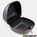 Top case Motocicleta e scooter universal preta 32L (com encosto)