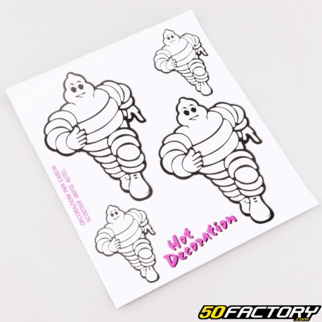 Set of stickers Michelin Bibendum 13x16cm