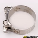 Stainless steel exhaust clamp Ø56 to 59 mm