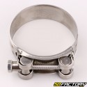 Stainless steel exhaust clamp Ø56 to 59 mm