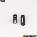 Presta XNUMXmm Wag Bike Tubeless Tire Valves Black (XNUMX Pack) VXNUMX