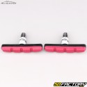 Symmetrical V-Brake XNUMXmm Red Alligator Bicycle Brake Pads (Threaded)