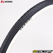 XNUMXxXNUMX bicycle tire XNUMX/XNUMX (XNUMX-XNUMX) Kenda  KXNUMX white sides