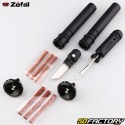 Kit de reparação de furos em pneus de bicicleta tubeless com pontas “trançadas” Zéfal ZBar Plugs