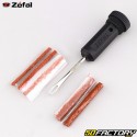 Kit de reparación de pinchazos de neumáticos de bicicleta sin cámara con puntas &quot;trenzas&quot; Zéfal Repair Tool