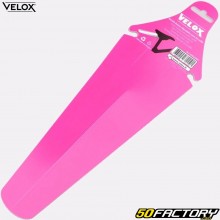 Guardabarros trasero con clip Velox rosa para bicicletas