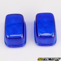 Cabochons de clignotants MBK Booster, Yamaha Bw's (1995 - 2003) bleus