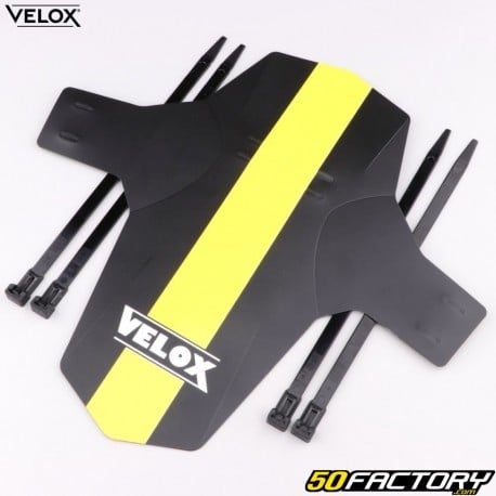 Black and yellow Vélox front bike mudguard