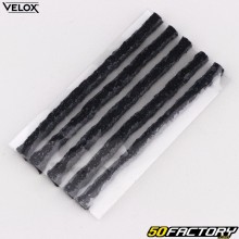 Brocas para reparación de pinchazos de neumáticos de bicicleta sin cámara "trenzas" Velox de 100 mm (juego de 100)