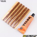 Tubeless bike tire puncture repair kit with XNUMX mm &quot;braids&quot; Velox