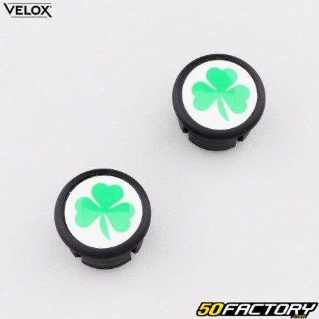 Extremos de manillar de bicicleta Velox Irish Clover