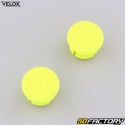 Neon yellow Vélox bicycle handlebar ends