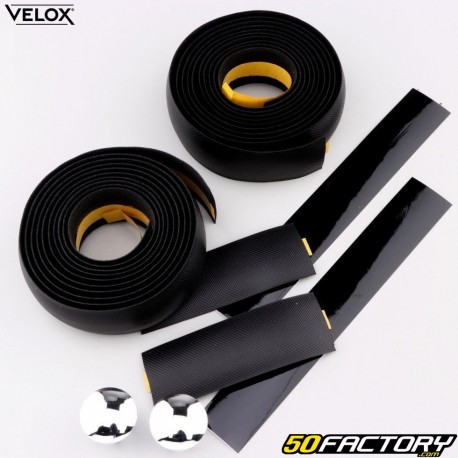 Vélox High Fahrradlenkerbänder Grip  XNUMX schwarz