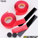 Velox Gloss perforated bicycle handlebar tapes Grip red