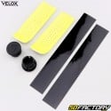 Neon yellow Vélox perforated bicycle handlebar ribbons