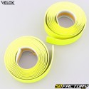 Neon yellow Vélox perforated bicycle handlebar ribbons