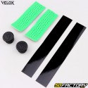 Rubans de cintre de vélo perforés Vélox Gloss Grip verts