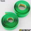 Rubans de cintre de vélo perforés Vélox Gloss Grip verts