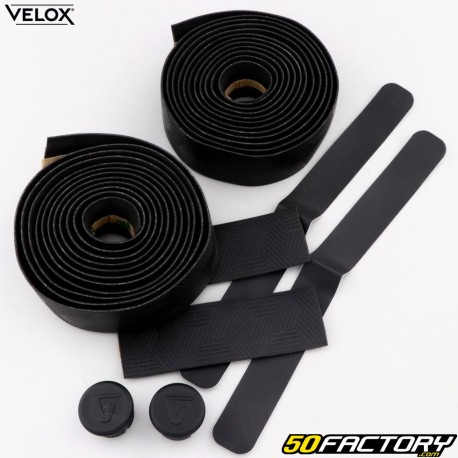 Fitas de guiador de bicicleta Velox Ultra Grip  XNUMX preto