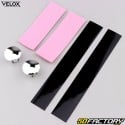 Pink Vélox Maxi Cork bicycle handlebar ribbons