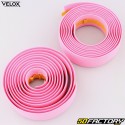 Pink Vélox Maxi Cork bicycle handlebar ribbons