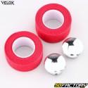 Red Vélox Tressorex 85 bicycle handlebar ribbons