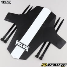 Guarda-lamas dianteiro de bicicleta Velox preto e branco