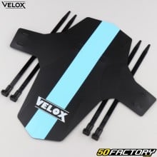 Garde boue avant vélo Vélox noir et bleu