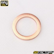 Round copper exhaust gasket Peugeot  XNUMX, XNUMX, XNUMX, MBK XNUMX ... Fifty