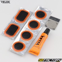 Bicycle inner tube repair kit &quot;City/Trekking&quot; (patches and glue) Vélox