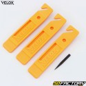 Plastic bicycle tire levers with Vélox extractor (set of XNUMX)