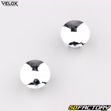 Vélox chrome bicycle handlebar ends