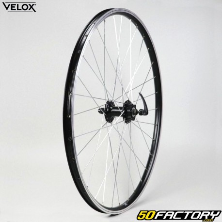 Bicycle front wheel 27.5&quot; (19-584) Velox Mach1 ER-10 alu black