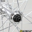 Rueda delantera de bicicleta XNUMX&quot; (XNUMX-XNUMX) Velox MachXNUMX ER-XNUMX alu gris