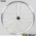 Rueda delantera de bicicleta 20&quot; (19-406) Velox Mach1 ER-10 alu gris